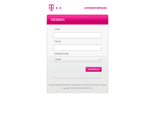 Tablet Screenshot of mail.elemo.ro